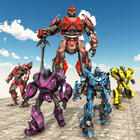 Super Robot Transforming: Robot Car Transform Game ไอคอน