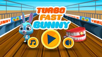 Turbo Fast Bunny Fun Run Game 포스터