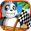 Turbo Toy Car-Panda Beach Race