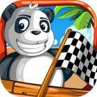 Turbo Toy Car-Panda Beach Race ไอคอน