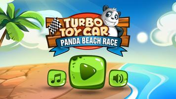Turbo Toy Car-Panda Beach Race পোস্টার