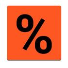 Basic Percentage Calculator آئیکن