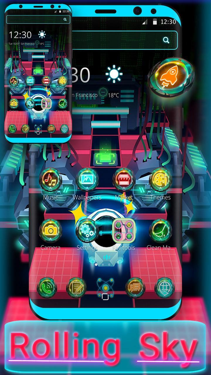 Rolling Sky Theme APK for Android Download Rolling Sky Theme APK for Android Download
