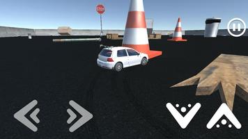 Дрифт парковка 3D на Гольфе capture d'écran 2
