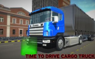 Cargo Truck Transportation 3D captura de pantalla 3