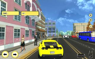 برنامه‌نما Extreme Taxi Driving Simulator عکس از صفحه