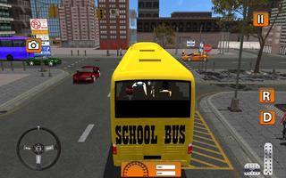 simulateur de schoolbus Affiche
