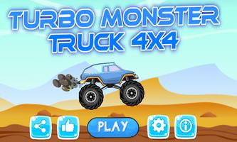 Turbo Monster Truck 4x4 Affiche