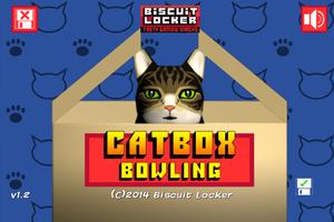 Cat Box Bowling Affiche