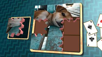 Jigsaw Solitaire - Dogs capture d'écran 3
