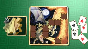 Jigsaw Solitaire - Dragons capture d'écran 3
