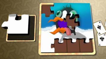 Jigsaw Solitaire - Penguins screenshot 1