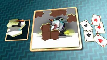 Jigsaw Solitaire - Penguins screenshot 2