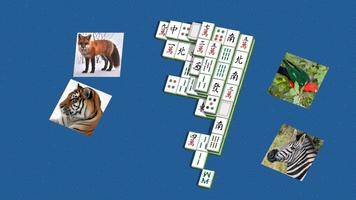 Mahjong Wild Animals تصوير الشاشة 1