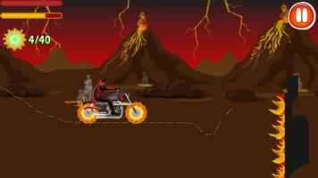 Fire Moto Scribble Race capture d'écran 3