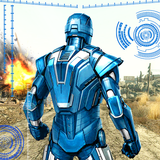 Eisen Robot Superheld: Fps Shooter Zeichen