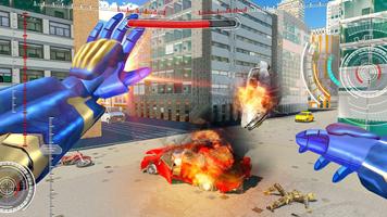 Demir Robot Superhero: Fps Nişancı Oyunu Ekran Görüntüsü 2