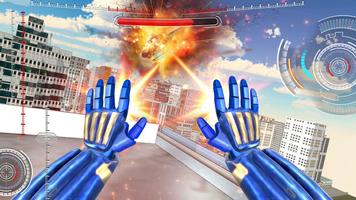 Demir Robot Superhero: Fps Nişancı Oyunu Ekran Görüntüsü 3