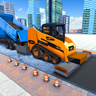 City Road Construction Simulator: Heavy Machinery icône