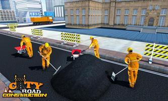 City Road Construction Simulator: Heavy Machinery capture d'écran 2