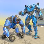 Bigfoot Gorilla Attack: Transforming Robot Monster ikona