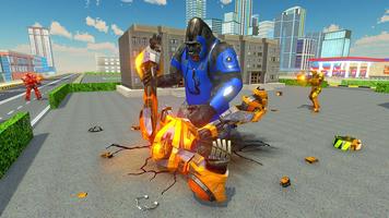 Bigfoot Gorilla Attack: Transforming Robot Monster screenshot 3