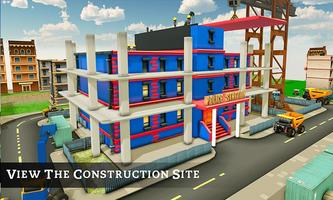 City Police Station Construction Simulator 2018 poster