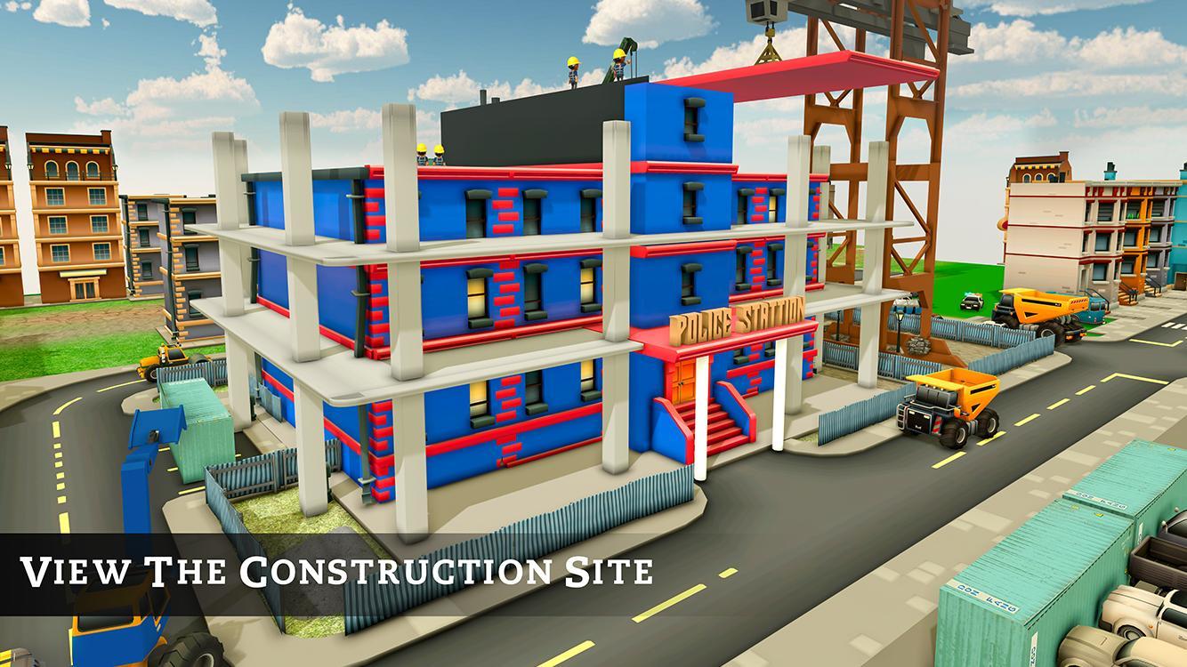 City Police Station Construction Simulator 2018 For Android Apk Download - building simulator roblox hq
