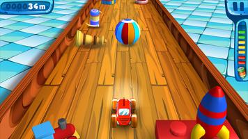 Turbo Toy Car: Playroom Racing syot layar 1