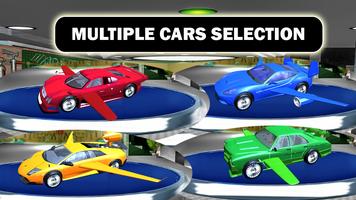 Futuristische Car Top Flug: Fliegende 3D Simulator Screenshot 2