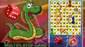 Snake Ladder Ludo Game Multiplayer capture d'écran 1