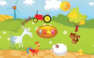 Farm Balloon Pop for Toddlers Affiche