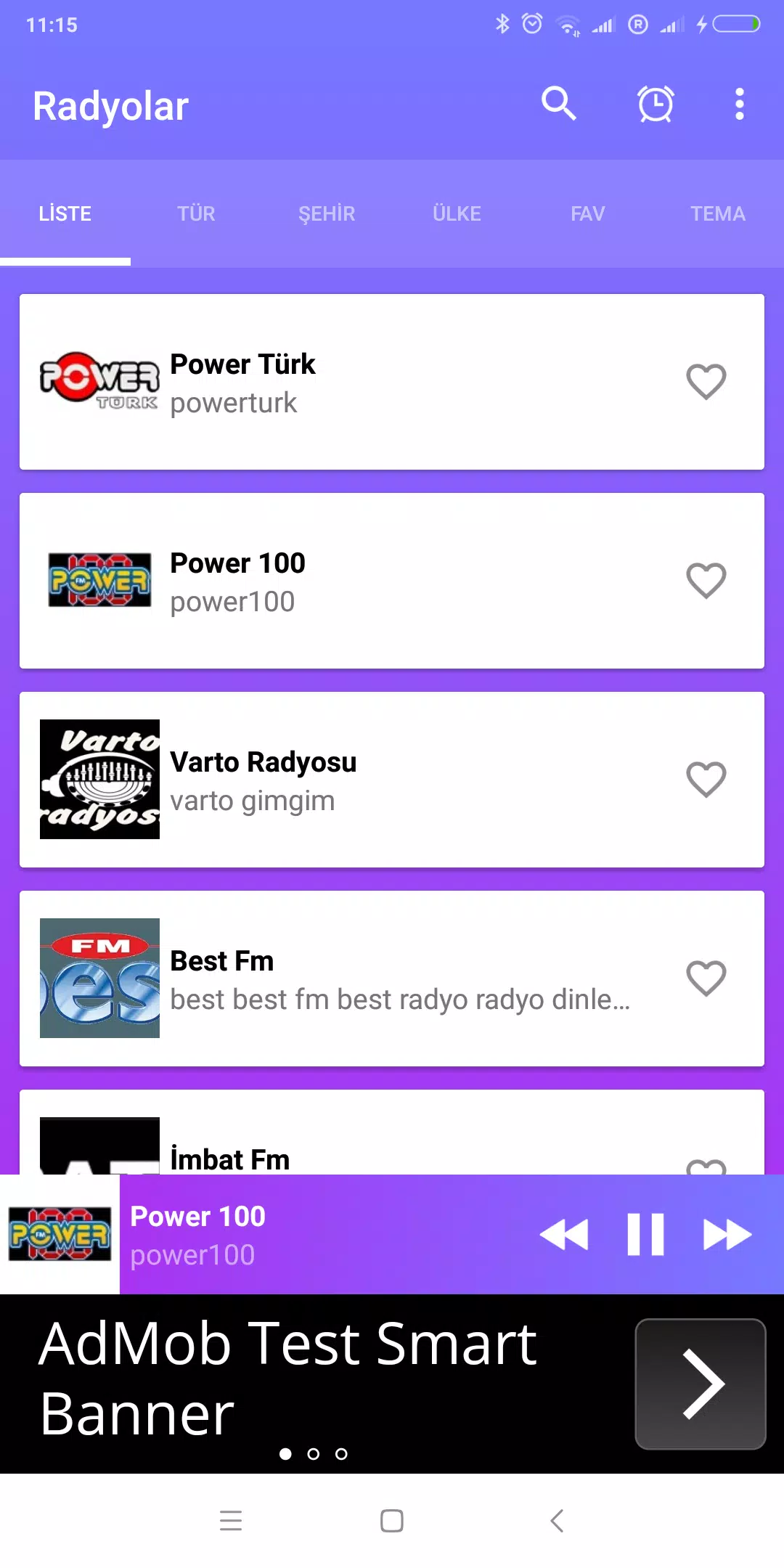 Radyo Dinle - Tüm Radyolar - Kategori Şehir Ülke APK pour Android  Télécharger