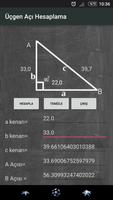 Calculatrice Triangle Affiche