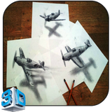3D Drawing Drawings (New) icône
