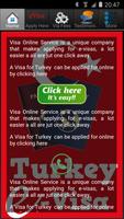 Turkey electronic e visa 스크린샷 1