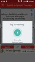 Turkish to Spanish Translator ภาพหน้าจอ 2