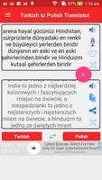 Turkish Polish Translator 海报