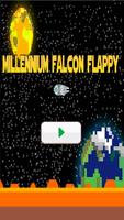 millennium falcon flappy plakat