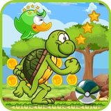 Turtle Run Jungle Adventure World - Turtle Jump icône