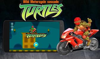 Turtle Master Motorcycle Stunt पोस्टर