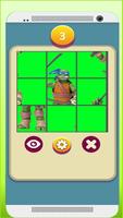 Turtle Puzzle Ninja Kids New capture d'écran 1
