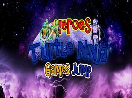 Hero Turtles Ninja Games Affiche