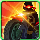 Ninja and Turtle Climbs Hill APK