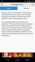 Turtle Trading Rules capture d'écran 1