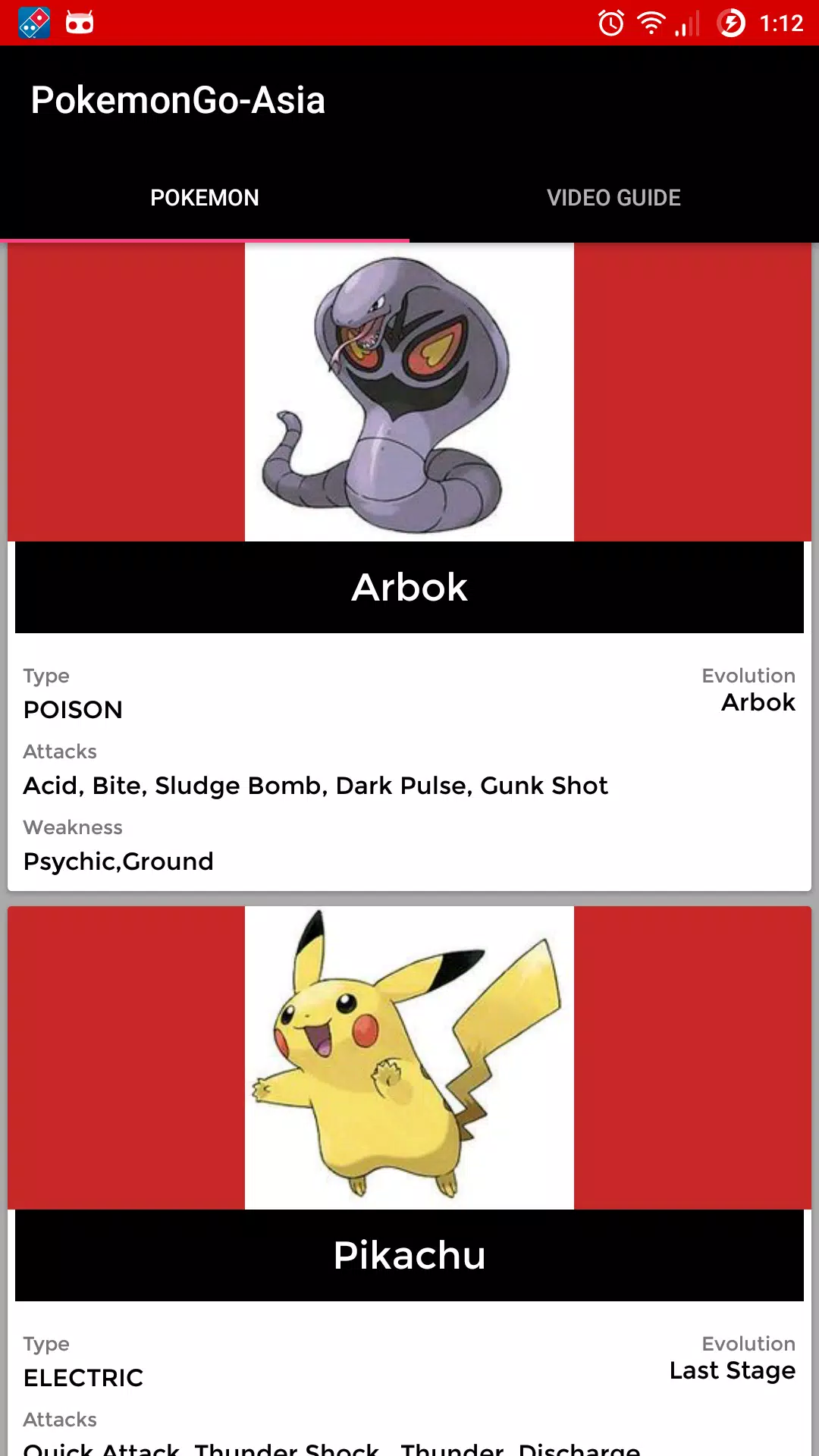 Types, Pokémon GO Wiki