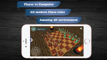 Chess Battle 3D Poster