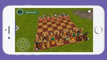 Chess Battle 3D captura de pantalla 3
