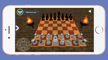 Chess 3D captura de pantalla 1