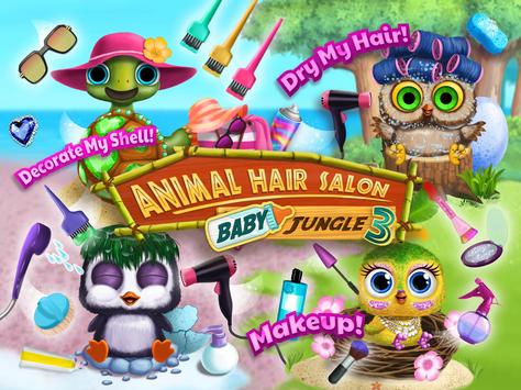 baby animal hair salon 3 newborn hatch haircut apk download